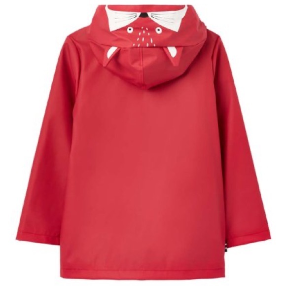 NWT Joules Riverside 🦊 Fox Raincoat Lined - Picture 3 of 5